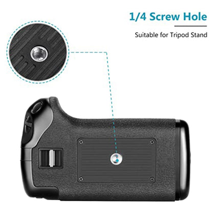 Battery Grip for Canon EOS 550D with Two Battery Holder, For Canon EOS 550D
