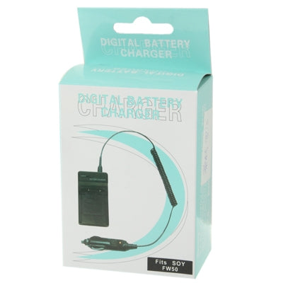 Digital Camera Battery Car Charger for Sony FW50, FW50