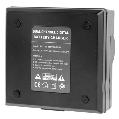Dual Channel Digital Battery Charger for Sony F550 / F730 / F750 / F960 / F960H, EU Plug, F550