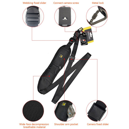 Safe & Fast Quick Rapid Camera Single Sling Strap, Sling Strap
