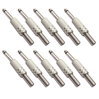 JL0056 6.36mm Audio Jack Connector (10 Pcs in One Package, the Price is for 10 Pcs), JL0056 6.36mm Audio