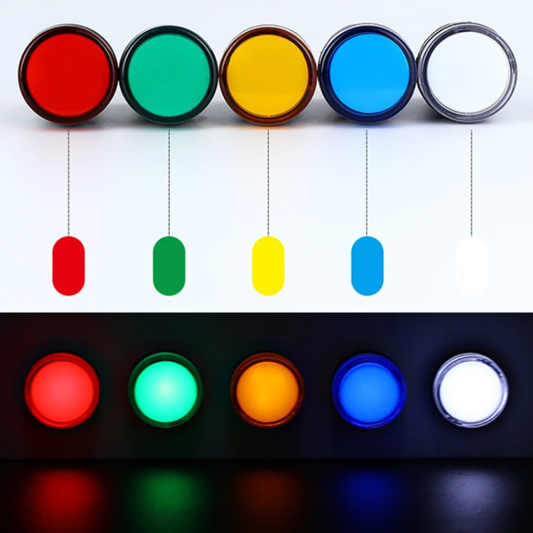 AD16-22D / S Lâmpada LED Indicadora de Sinalização de 22 mm, 220 V