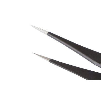 BEST BST-200ESD 202 Stainless Steel Anti-static Tip Tweezers, BST-200ESD