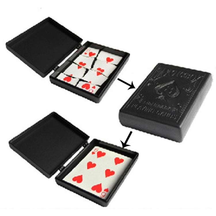 3 PCS Restore Box Broken Paper Card Case Close-up Magic Trick Toy(MG0290), Magic Trick Toy