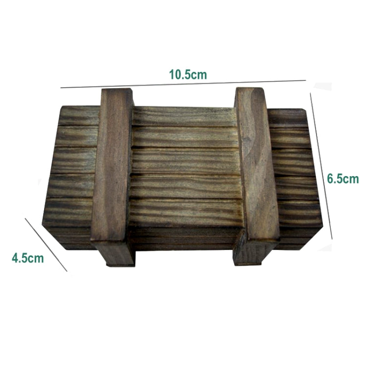 Magic Wooden Box with Secret Drawer, Size : S