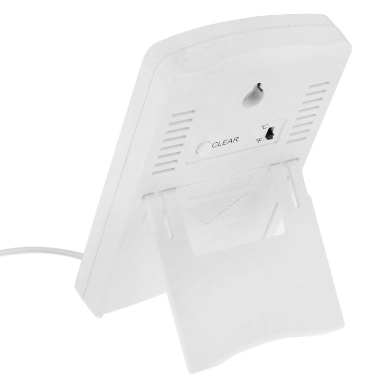 TH02 - Termómetro higrómetro y humedad con sensor digital LCD para interiores y exteriores