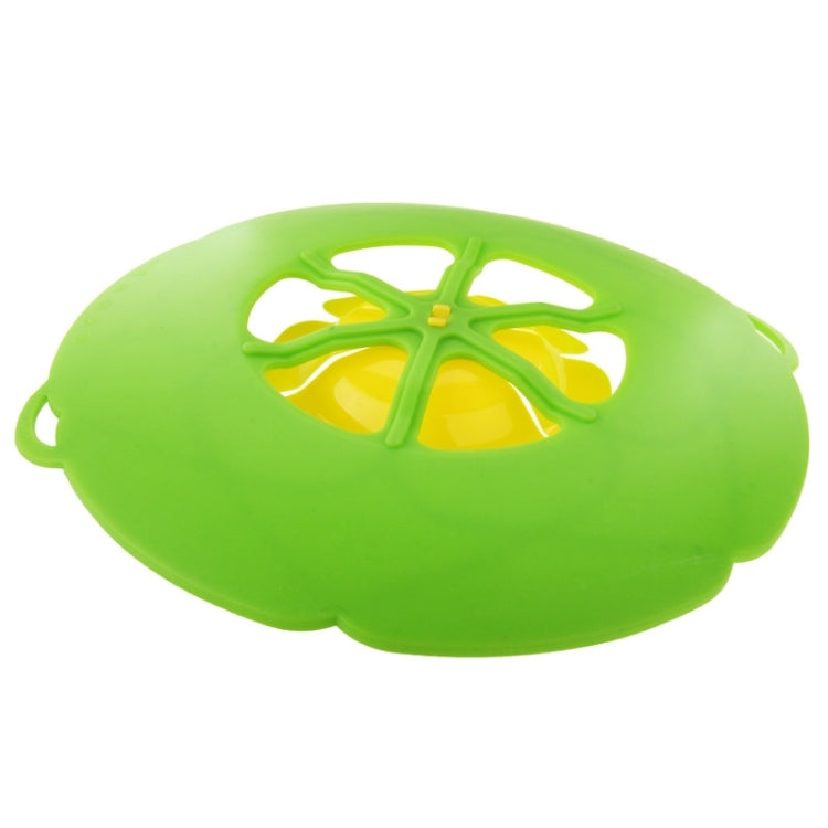 New Spill-Proof, Anti-Flutter and Heat-Resistant Silicone Pot Cover (Ramdom Color Delivery)