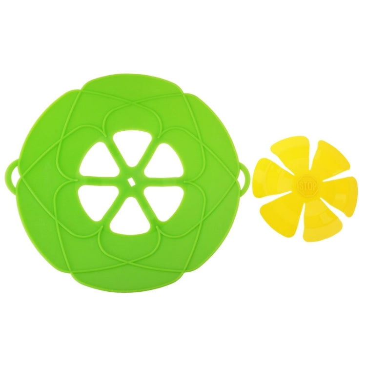 New Spill-Proof, Anti-Flutter and Heat-Resistant Silicone Pot Cover (Ramdom Color Delivery)
