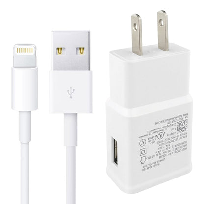 Charger Sync Cable + US Plug Travel Charger for iPad, iPhone, Galaxy, Huawei, Xiaomi, LG, HTC and Other Smart Phones, Rechargeable Devices, US Plug