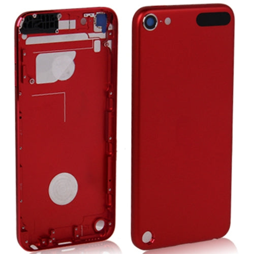 Metal  Back Cover / Rear Panel for iPod touch 5 (Red), For Apple iPod touch 5th