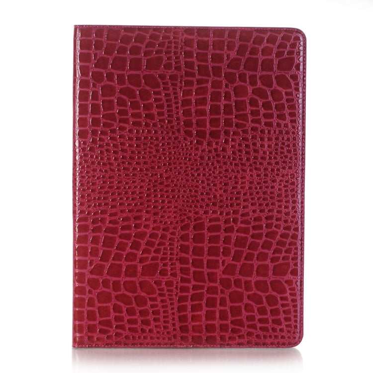 Crocodile Texture Horizontal Flip Leather Case with Holder & Card Slots & Wallet for iPad Air 2