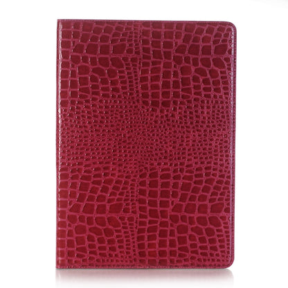 Crocodile Texture Horizontal Flip Leather Case with Holder & Card Slots & Wallet for iPad Air 2