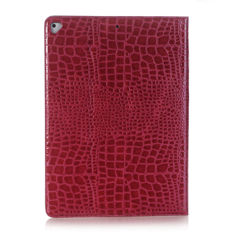 Crocodile Texture Horizontal Flip Leather Case with Holder & Card Slots & Wallet for iPad Air 2