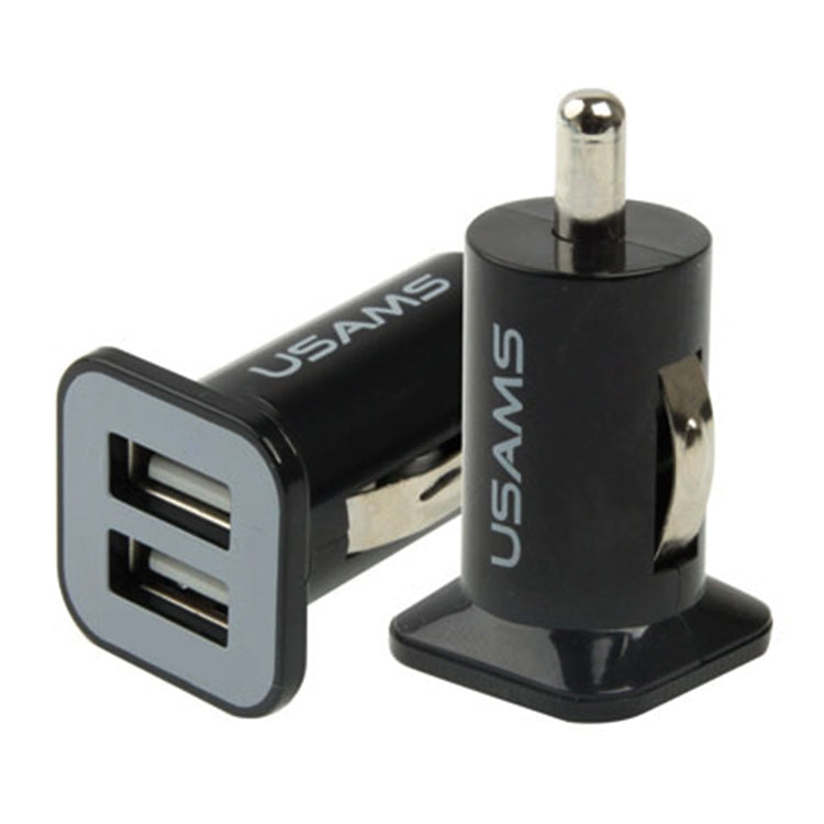 Cargador de coche de alto rendimiento con dos puertos USB de 2,1 A + 1 A para iPad Air 2, Air y 4, iPhone 6, 6 Plus, 5C, 5S, 4 y 4S, iPod touch, Galaxy Tablet/Note Series y otros teléfonos móviles y navegadores.