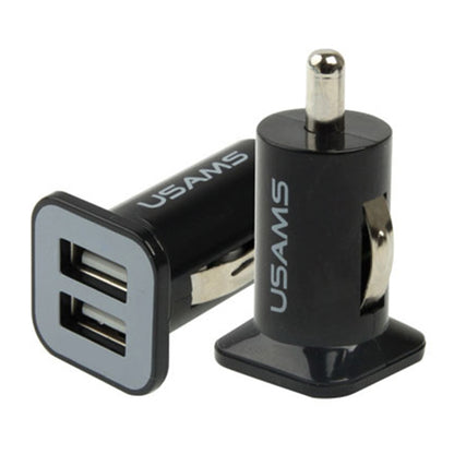 Cargador de coche de alto rendimiento con dos puertos USB de 2,1 A + 1 A para iPad Air 2, Air y 4, iPhone 6, 6 Plus, 5C, 5S, 4 y 4S, iPod touch, Galaxy Tablet/Note Series y otros teléfonos móviles y navegadores.