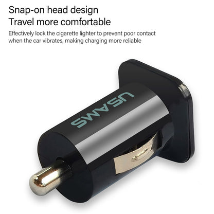 Cargador de coche de alto rendimiento con dos puertos USB de 2,1 A + 1 A para iPad Air 2, Air y 4, iPhone 6, 6 Plus, 5C, 5S, 4 y 4S, iPod touch, Galaxy Tablet/Note Series y otros teléfonos móviles y navegadores.