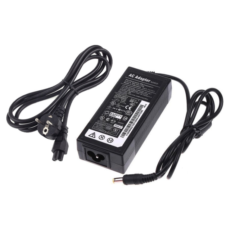 Adaptador CA com ficha europeia, 19V 4,74A 90W para portátil Lenovo, conectores de saída: 5,5 x 2,5 mm, fichas padrão europeia, australiana, americana e britânica.