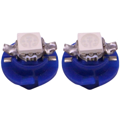 2 PCS B8.4 0.2W 12LM 1 LED SMD 5050 LED Instrument Light Bulb Dashboard Light for Vehicles, DC 12V, 0.2W B8.4