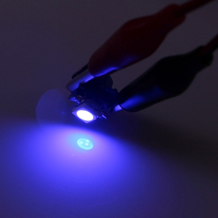 2 PCS B8.4 0.2W 12LM 1 LED SMD 5050 LED Instrument Light Bulb Dashboard Light for Vehicles, DC 12V, 0.2W B8.4