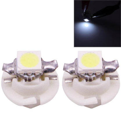 2 PCS B8.4 0.2W 12LM 1 LED SMD 5050 LED Instrument Light Bulb Dashboard Light for Vehicles, DC 12V, 0.2W B8.4