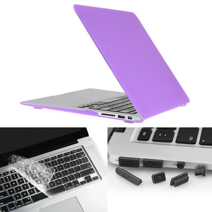 ENKAY para Macbook Air de 11,6 polegadas (versão americana) / A1370 / A1465 Hat-Prince Capa protetora rígida fosca 3 em 1 de plástico com protetor de teclado e tampa de proteção contra poeira para portas