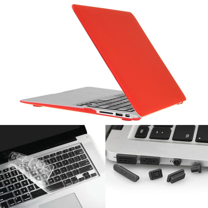 ENKAY para Macbook Air de 11,6 polegadas (versão americana) / A1370 / A1465 Hat-Prince Capa protetora rígida fosca 3 em 1 de plástico com protetor de teclado e tampa de proteção contra poeira para portas