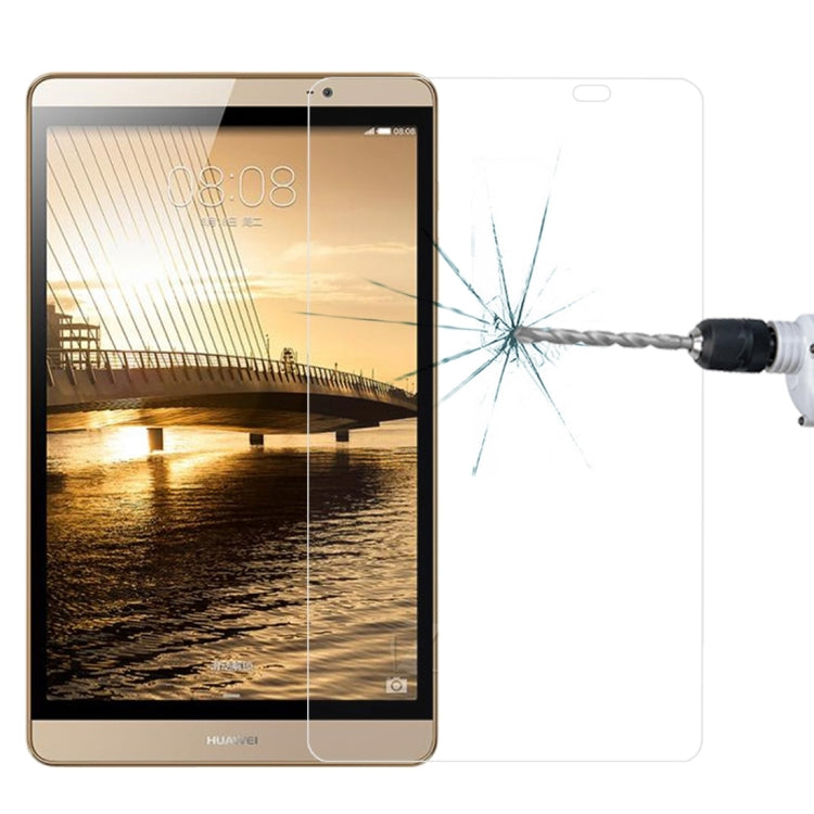 0.4mm 9H Surface Hardness Explosion-proof Tempered Glass Film for Huawei MediaPad M2 8.0, For M2 8.0