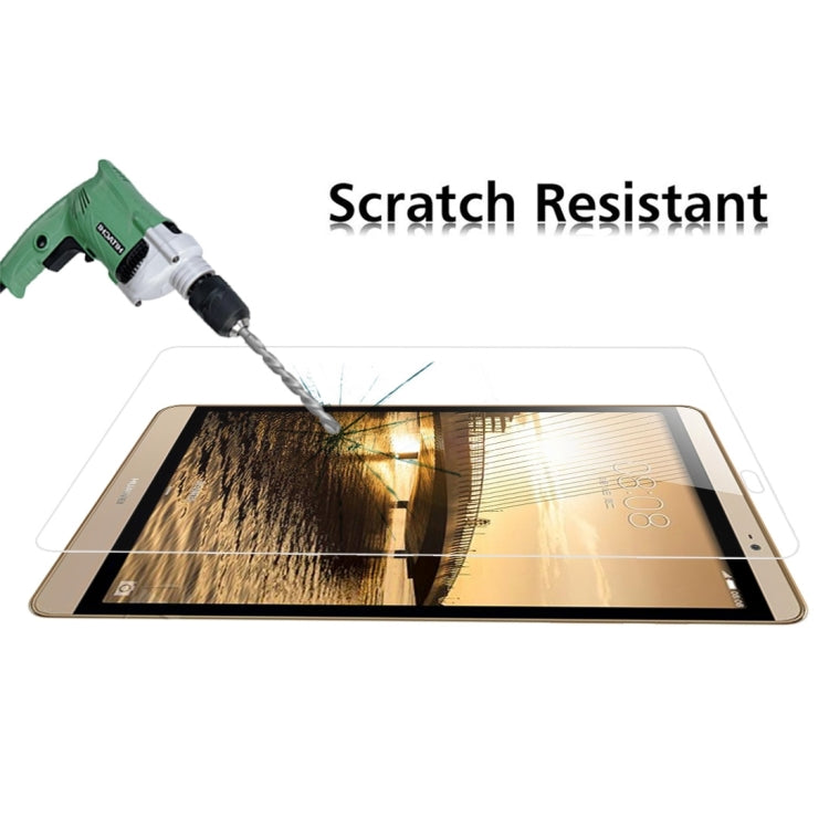 0.4mm 9H Surface Hardness Explosion-proof Tempered Glass Film for Huawei MediaPad M2 8.0, For M2 8.0