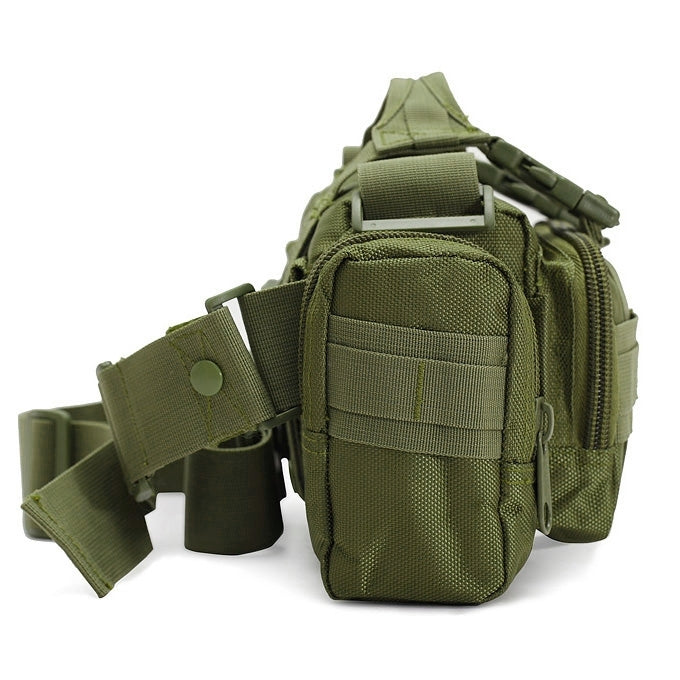Riñonera Molle para exteriores, para ciclismo, pesca, camping, senderismo, cámara, bandolera de asalto