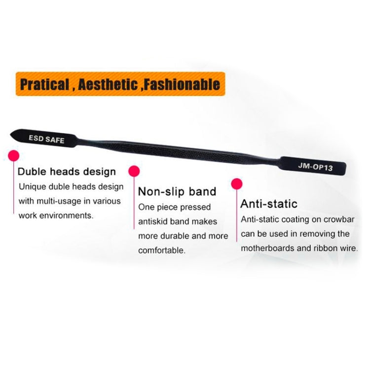 JAKEMY JM-OP13 Anti-static Pry Bar Metal Opening Tool / Flex Cable Remove Tool, JM-OP13