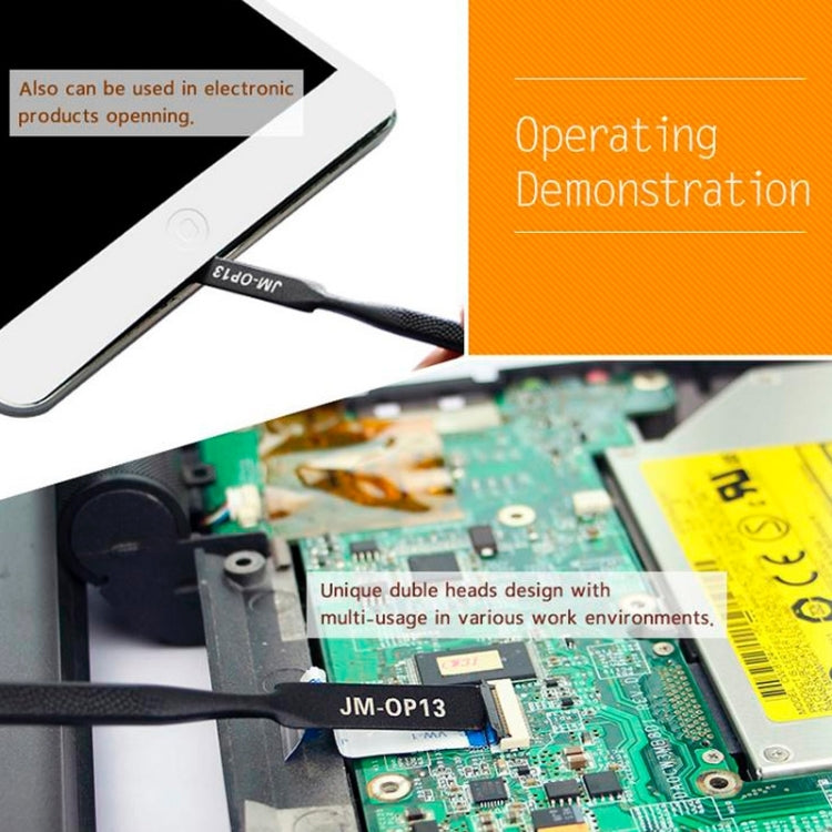 JAKEMY JM-OP13 Anti-static Pry Bar Metal Opening Tool / Flex Cable Remove Tool, JM-OP13