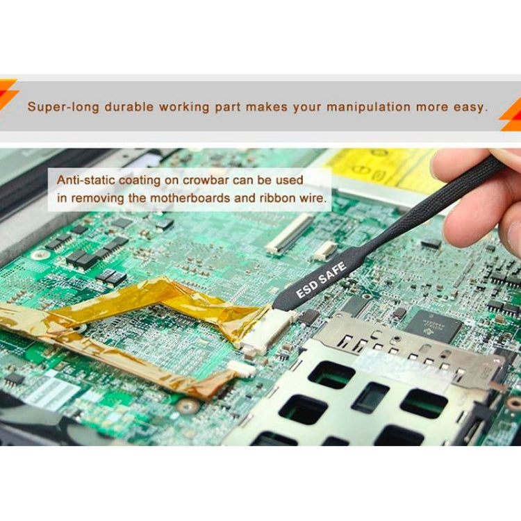 JAKEMY JM-OP13 Anti-static Pry Bar Metal Opening Tool / Flex Cable Remove Tool, JM-OP13