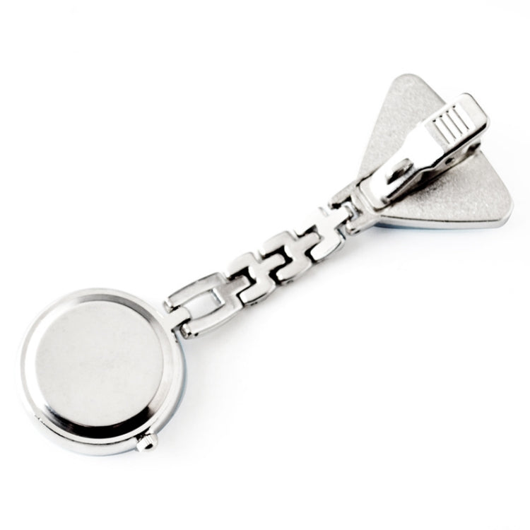 Portable Alloy Nurse Round Quartz Wristwatch Watch with Pin, Triangle Style