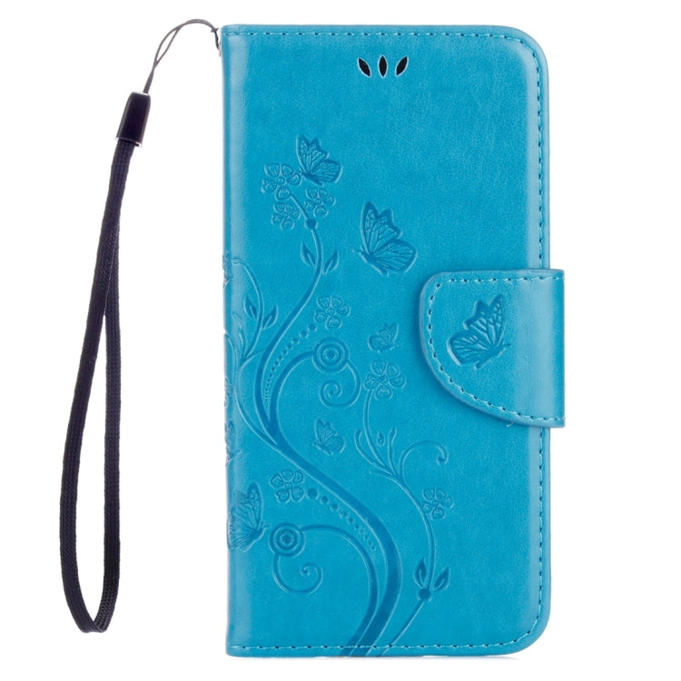 For Galaxy A5 (2017) / A520 Butterflies Love Flowers Embossing Horizontal Flip Leather Case with Holder & Card Slots & Wallet & Lanyard, For Galaxy A5 (2017)