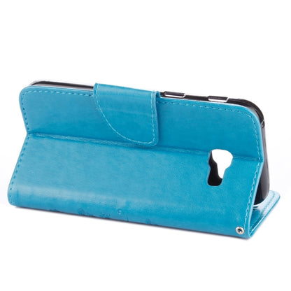 For Galaxy A5 (2017) / A520 Butterflies Love Flowers Embossing Horizontal Flip Leather Case with Holder & Card Slots & Wallet & Lanyard, For Galaxy A5 (2017)