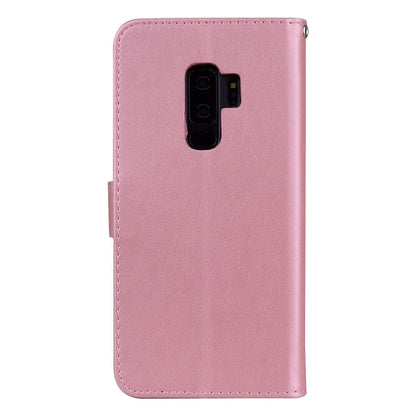 Rose Embossed Horizontal Flip Environmental PU Leather Case with Holder & Card Slots & Wallet for Galaxy S9+, For Samsung Galaxy S9+, For Galaxy S9+