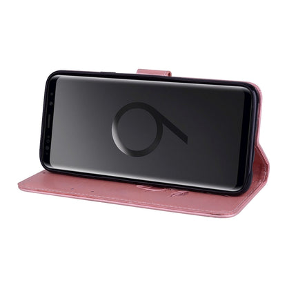 Rose Embossed Horizontal Flip Environmental PU Leather Case with Holder & Card Slots & Wallet for Galaxy S9+, For Samsung Galaxy S9+, For Galaxy S9+