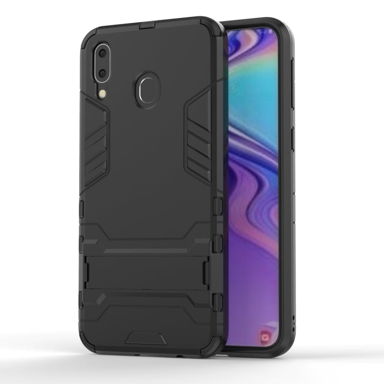 Shockproof PC + TPU Case for Galaxy M20, with Holder, For Samsung Galaxy M20, Galaxy M20