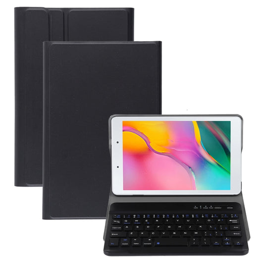 Ultra-thin Detachable Magnetic Bluetooth Keyboard Leather Tablet Case for Galaxy Tab A 8.0 2019 P200 / P205, with Holder