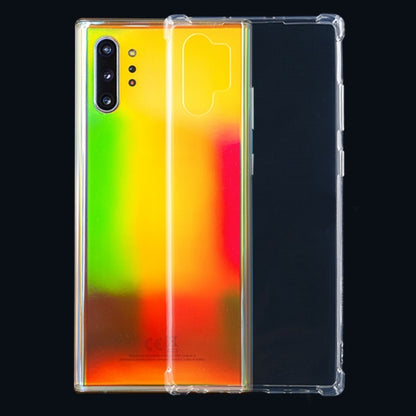 For Galaxy Note10+ Four-Corner Shockproof Ultra-Thin Transparent TPU Case, For Galaxy Note10+