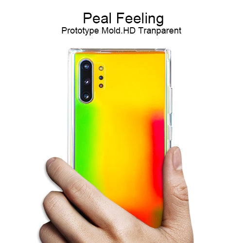 For Galaxy Note10+ Four-Corner Shockproof Ultra-Thin Transparent TPU Case, For Galaxy Note10+