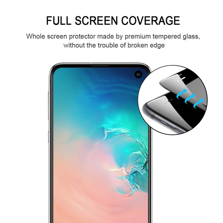 25 PCS 9H 2.5D Premium Curved Screen Crystal Tempered Glass Film for Galaxy S10, Lessen Version, For Galaxy S10, Lessen Version (25 PCS)