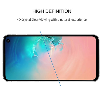25 PCS 9H 2.5D Premium Curved Screen Crystal Tempered Glass Film for Galaxy S10, Lessen Version, For Galaxy S10, Lessen Version (25 PCS)