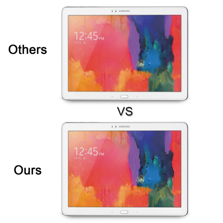 Película de vidrio templado a prueba de explosiones para Galaxy Tab Pro 10.1 / T520, dureza superficial 9H de 0.26 mm y 2.5D. Para T520.