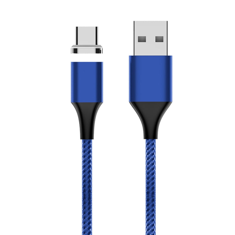 M11 3A USB to USB-C / Type-C Nylon Braided Magnetic Data Cable, Cable Length: 2m, USB-C / Type-C