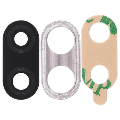 For Huawei P20 Lite 10pcs Back Camera Bezel with Lens Cover & Adhesive, For Huawei P20 Lite with Lens, Huawei P20 Lite