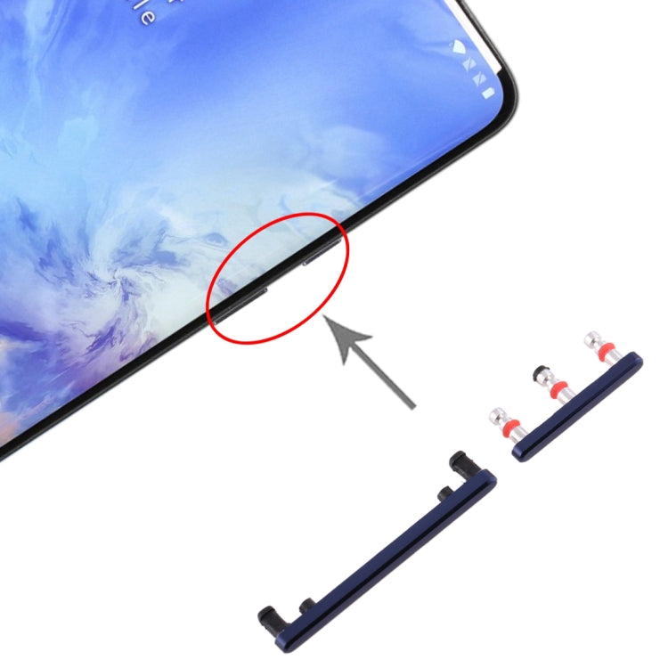 Botão de ligar/desligar e botão de controlo de volume para OnePlus 7 Pro, para OnePlus 7 Pro, para OnePlus 7 Pro (dourado), para OnePlus 7 Pro (azul)