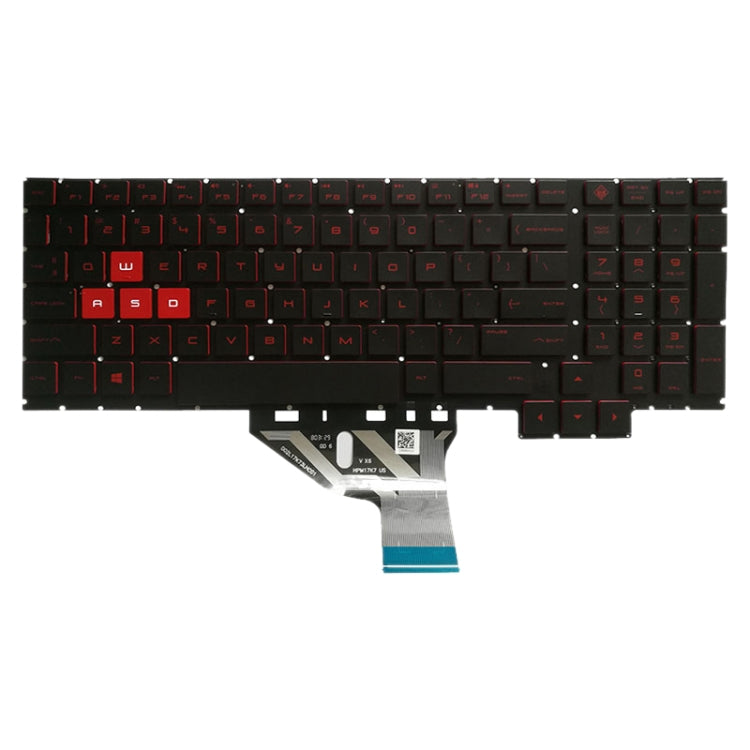 Teclado versão americana com retroiluminação para HP Omen 15-CE 15-CE000 15-CE026TX 15-CE005TX 15-CE006TX 15-CE001TX 15-CE002TX, para Omen 15-CE (EUA)