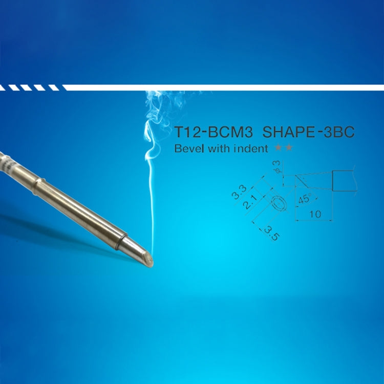 QUICKO T12-BCM3 Lead-free Soldering Iron Tip, T12-BCM3