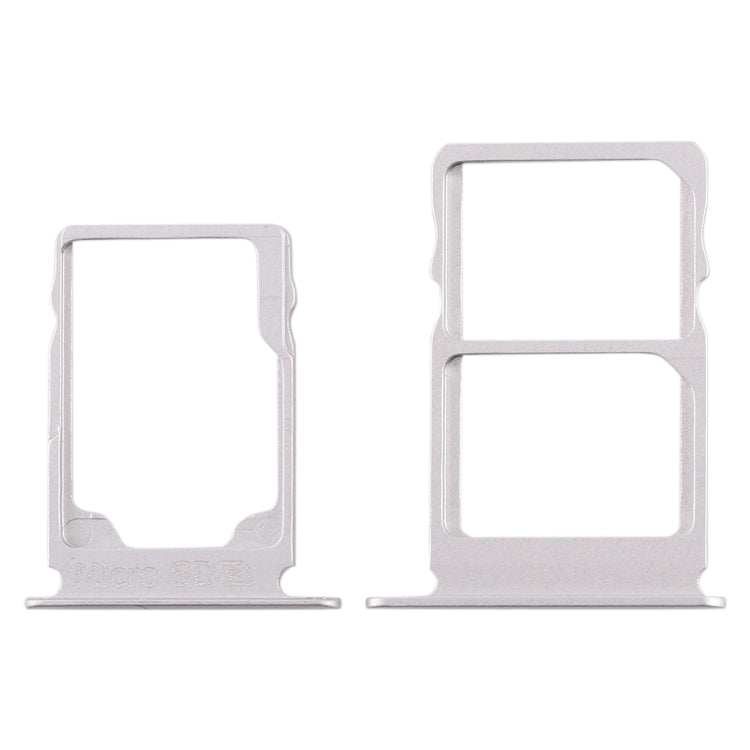 SIM Card Tray + SIM Card Tray + Micro SD Card Tray for Nokia 3.1 TA-1049 TA-1057 TA-1063 TA-1070, For Nokia 3.1